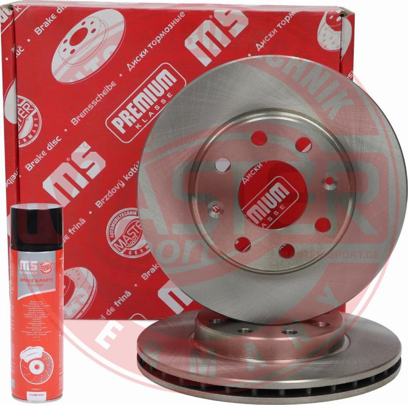 MASTER-SPORT GERMANY 24012002271-SET-MSP - Спирачен диск vvparts.bg