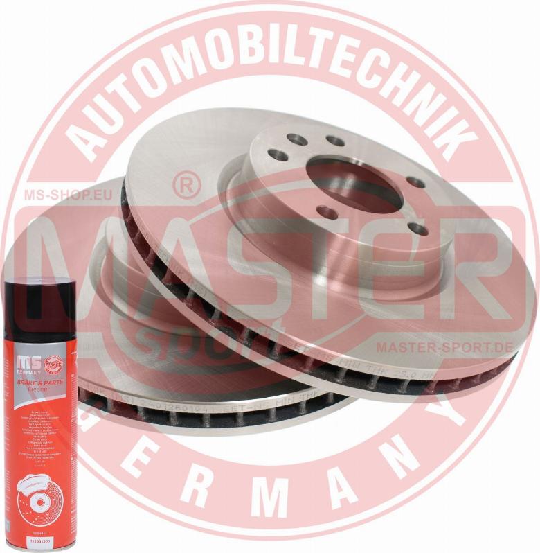 MASTER-SPORT GERMANY 24012801041-SET-MSP - Спирачен диск vvparts.bg