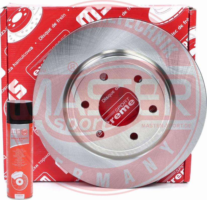 MASTER-SPORT GERMANY 24012802411-PCS-MSP - Спирачен диск vvparts.bg