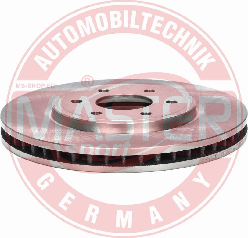 MASTER-SPORT GERMANY 24012802411-PCS-MS - Спирачен диск vvparts.bg