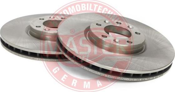 MASTER-SPORT GERMANY 24012802691-SET-MS - Спирачен диск vvparts.bg