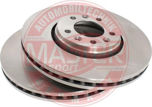 MASTER-SPORT GERMANY 24012802161-SET-MS - Спирачен диск vvparts.bg