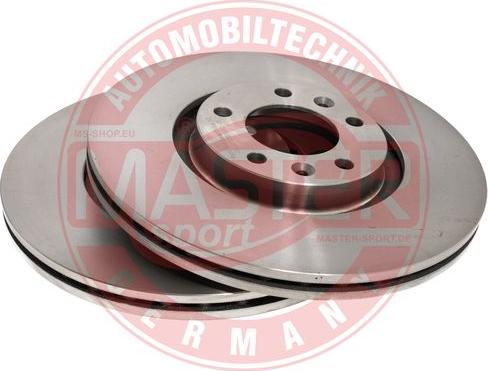 MASTER-SPORT GERMANY 24012202551-SET-MS - Спирачен диск vvparts.bg