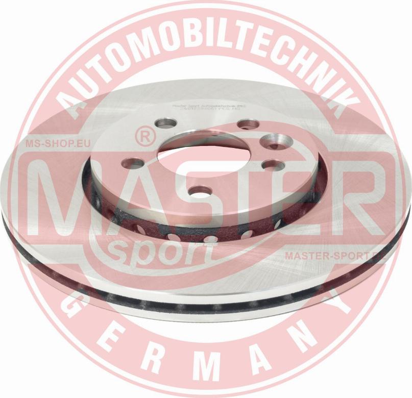 MASTER-SPORT GERMANY 24012202061-PCS-MS - Спирачен диск vvparts.bg