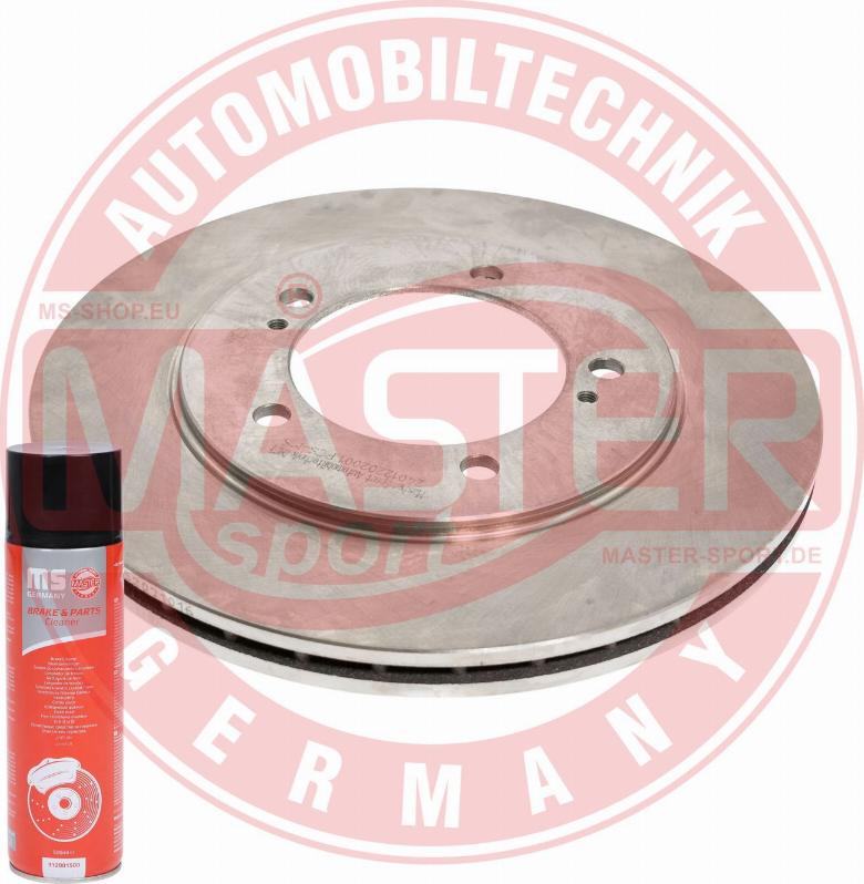 MASTER-SPORT GERMANY 24012202001-PCS-MSP - Спирачен диск vvparts.bg