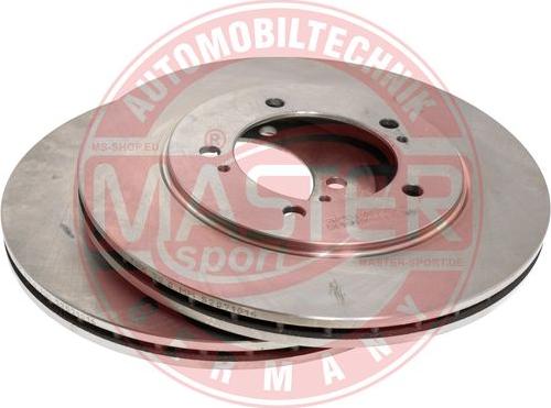 MASTER-SPORT GERMANY 24012202001-SET-MS - Спирачен диск vvparts.bg