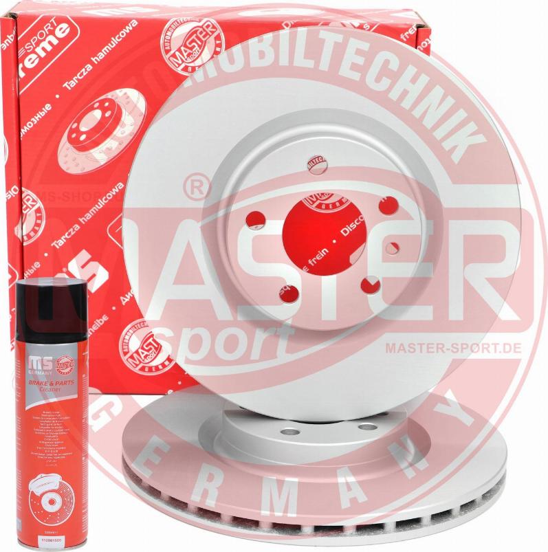 MASTER-SPORT GERMANY 24012202861-SET-MSP - Спирачен диск vvparts.bg