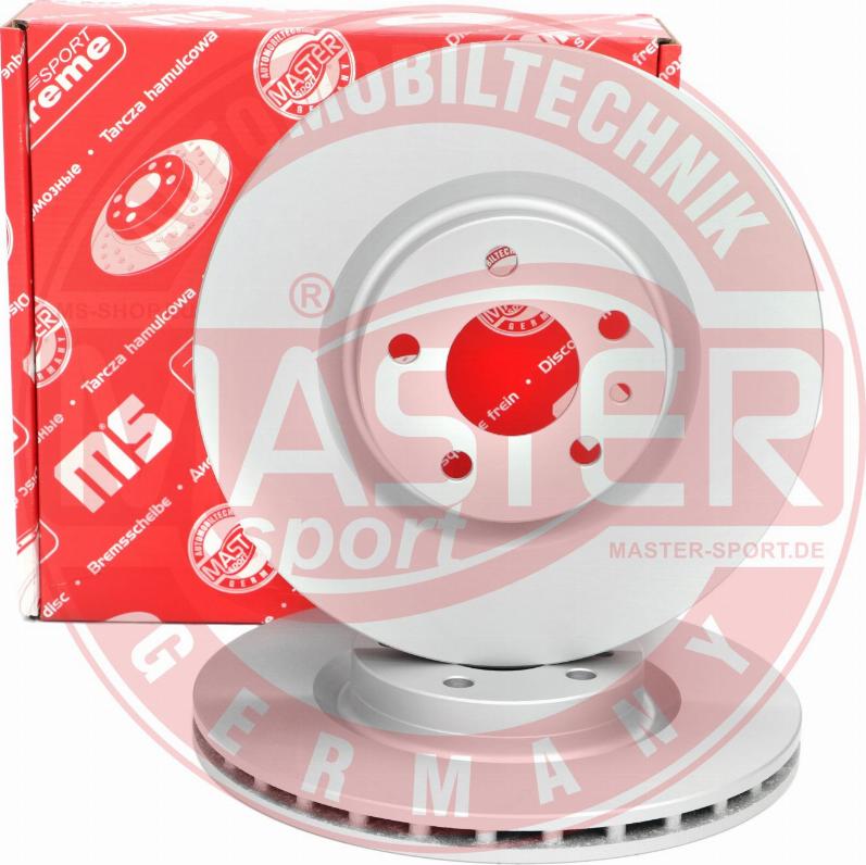 MASTER-SPORT GERMANY 24012202861-SET-MS - Спирачен диск vvparts.bg