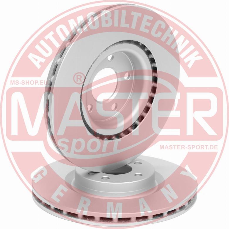 MASTER-SPORT GERMANY 24012202861-SET-MS - Спирачен диск vvparts.bg