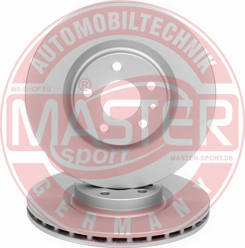 MASTER-SPORT GERMANY 24012202861-SET-MS - Спирачен диск vvparts.bg