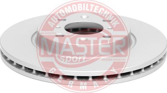 MASTER-SPORT GERMANY 24012202801-PCS-MS - Спирачен диск vvparts.bg