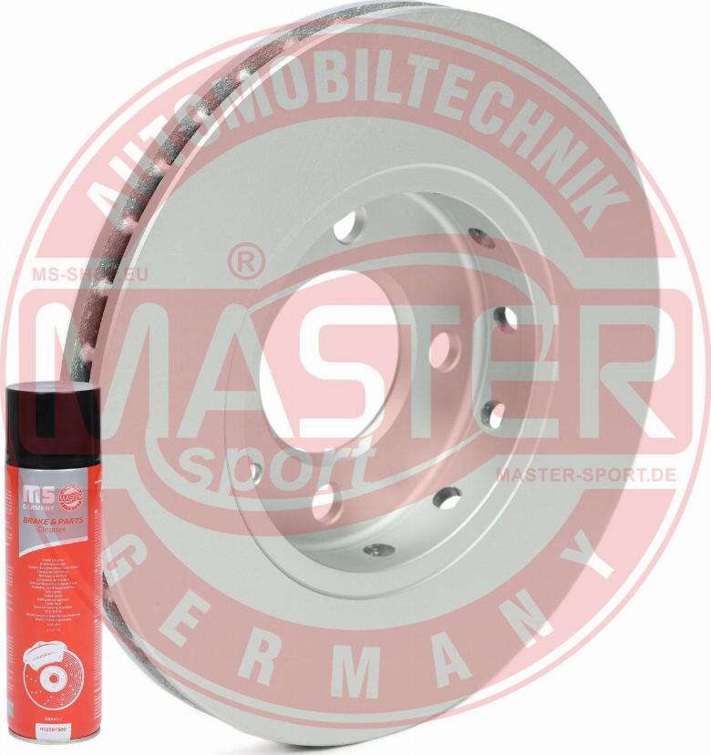 MASTER-SPORT GERMANY 24012202811-PCS-MSP - Спирачен диск vvparts.bg