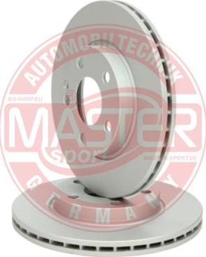 MASTER-SPORT GERMANY 24012202321-SET-MS - Спирачен диск vvparts.bg