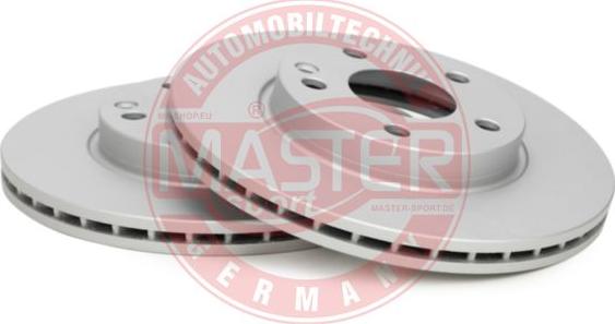 MASTER-SPORT GERMANY 24012202321-SET-MS - Спирачен диск vvparts.bg