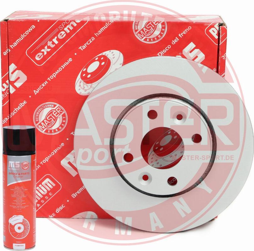 MASTER-SPORT GERMANY 24012202701-PCS-MSP - Спирачен диск vvparts.bg