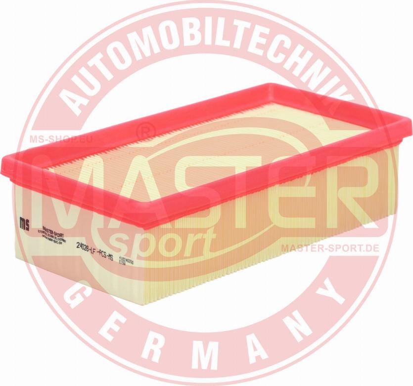 MASTER-SPORT GERMANY 24026-LF-PCS-MS - Въздушен филтър vvparts.bg