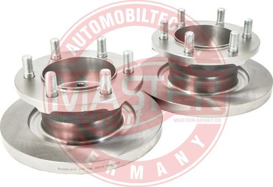 MASTER-SPORT GERMANY 24021027881-SET-MS - Спирачен диск vvparts.bg