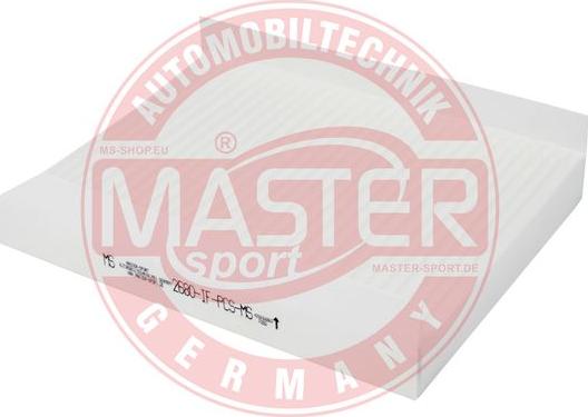 MASTER-SPORT GERMANY 2680-IF-PCS-MS - Филтър купе (поленов филтър) vvparts.bg