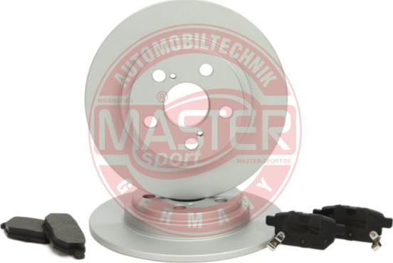 MASTER-SPORT GERMANY 200901700 - Спирачен комплект, дискови спирачки vvparts.bg