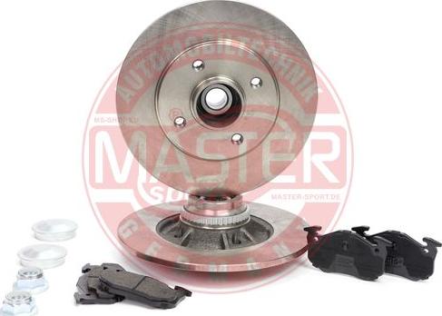 MASTER-SPORT GERMANY 200801081 - Спирачен комплект, дискови спирачки vvparts.bg
