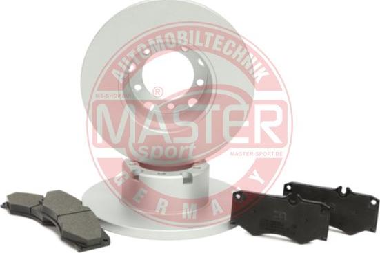 MASTER-SPORT GERMANY 201601000 - Спирачен комплект, дискови спирачки vvparts.bg