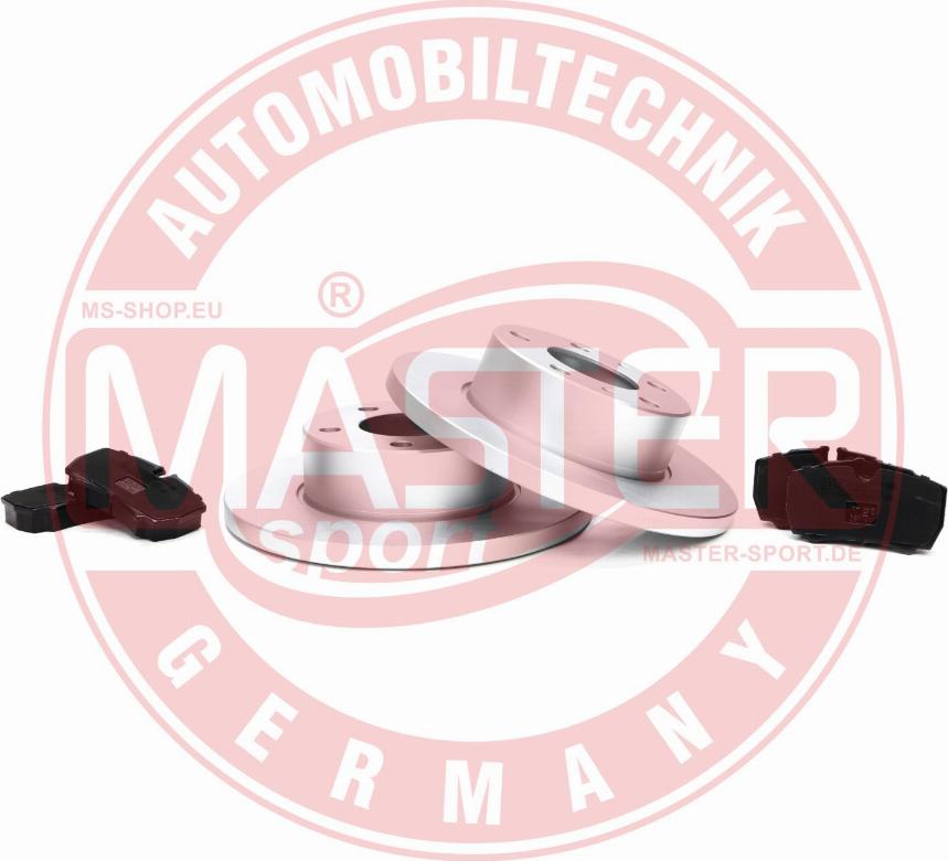 MASTER-SPORT GERMANY 201601290 - Спирачен комплект, дискови спирачки vvparts.bg