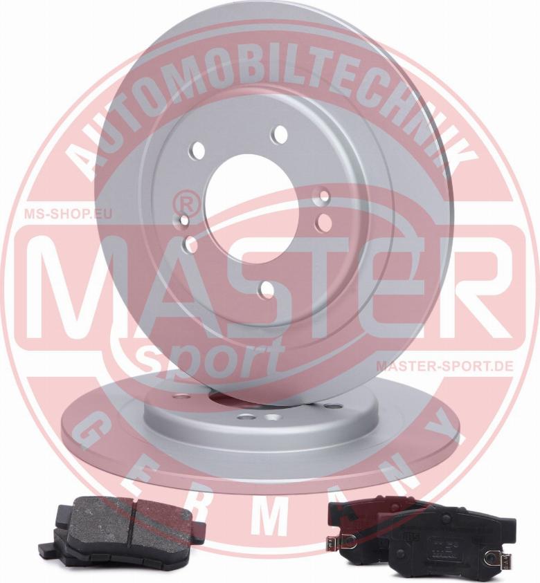 MASTER-SPORT GERMANY 201052330 - Спирачен комплект, дискови спирачки vvparts.bg