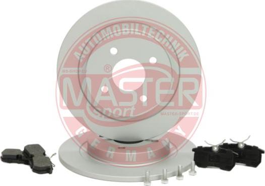 MASTER-SPORT GERMANY 201003130 - Спирачен комплект, дискови спирачки vvparts.bg