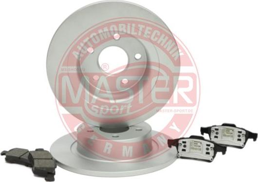 MASTER-SPORT GERMANY 201101540 - Спирачен комплект, дискови спирачки vvparts.bg