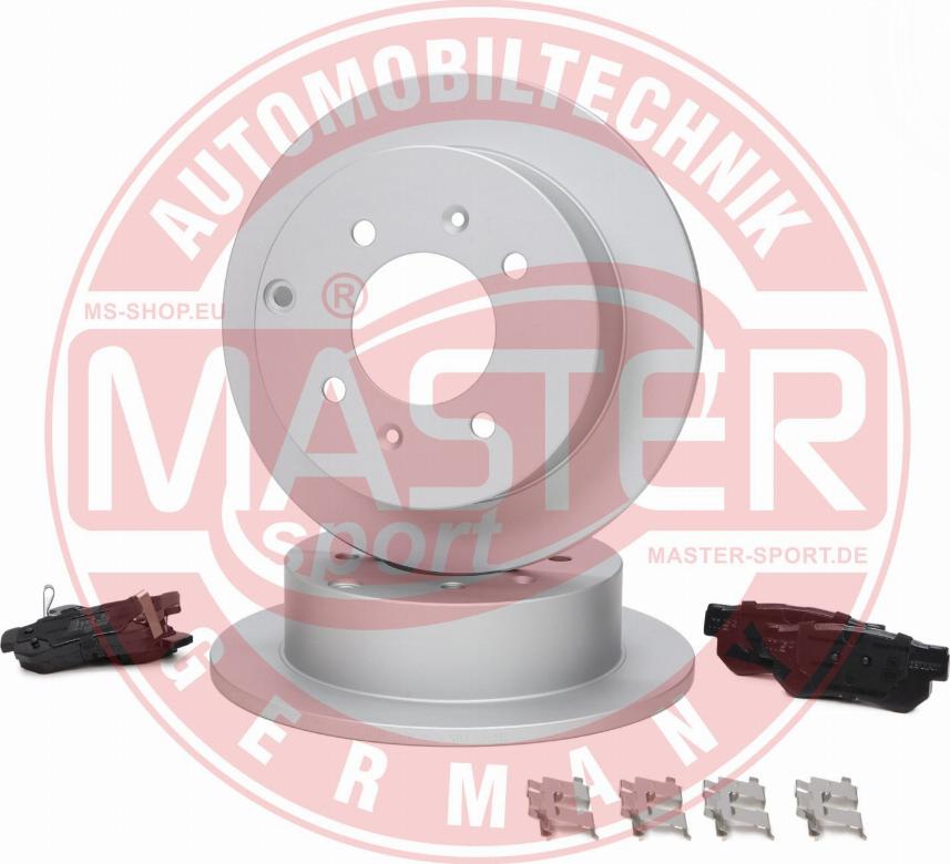 MASTER-SPORT GERMANY 201103170 - Спирачен комплект, дискови спирачки vvparts.bg