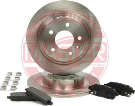 MASTER-SPORT GERMANY 201201890 - Спирачен комплект, дискови спирачки vvparts.bg