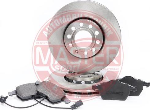 MASTER-SPORT GERMANY 202501050 - Спирачен комплект, дискови спирачки vvparts.bg