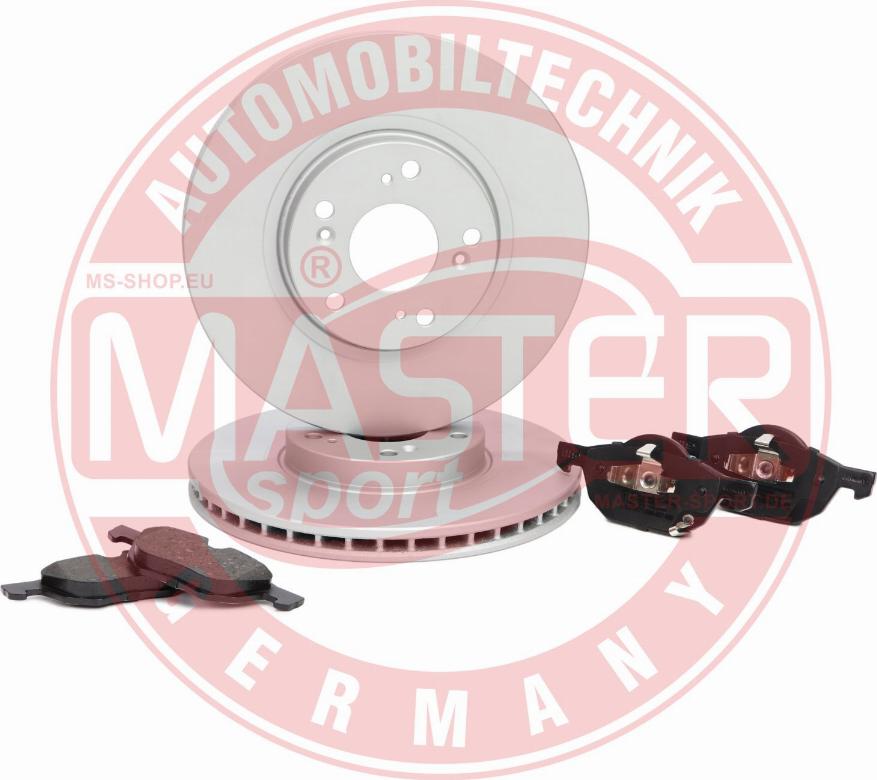MASTER-SPORT GERMANY 202501740 - Спирачен комплект, дискови спирачки vvparts.bg