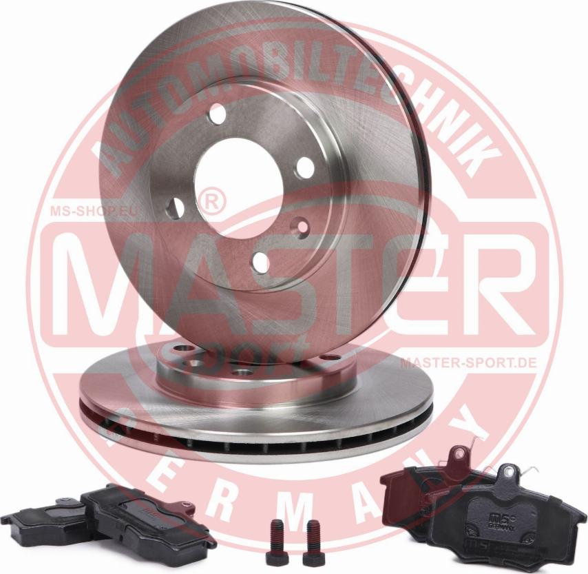 MASTER-SPORT GERMANY 202001230 - Спирачен комплект, дискови спирачки vvparts.bg