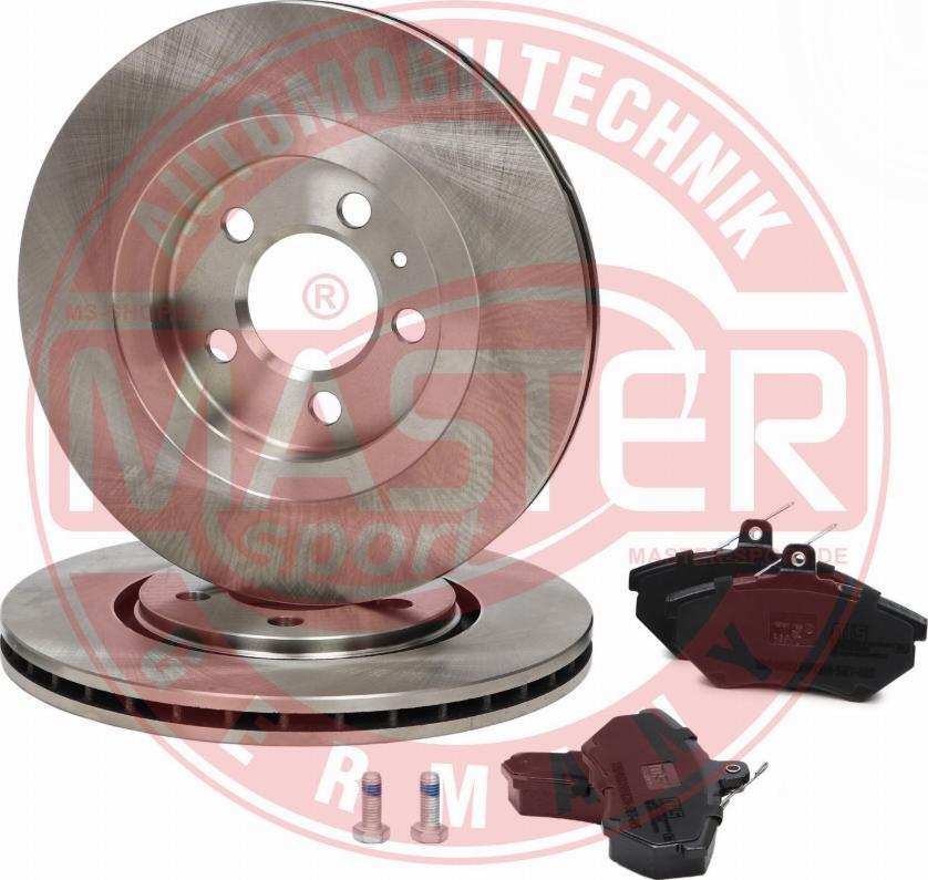 MASTER-SPORT GERMANY 202201000 - Спирачен комплект, дискови спирачки vvparts.bg