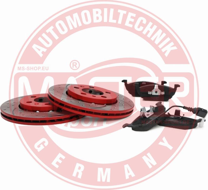 MASTER-SPORT GERMANY 202221510 - Спирачен комплект, дискови спирачки vvparts.bg
