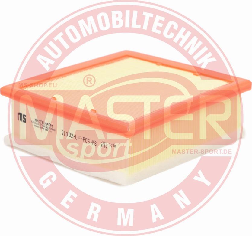 MASTER-SPORT GERMANY 21002-LF-PCS-MS - Въздушен филтър vvparts.bg