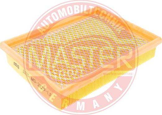 MASTER-SPORT GERMANY 2129-LF-PCS-MS - Въздушен филтър vvparts.bg