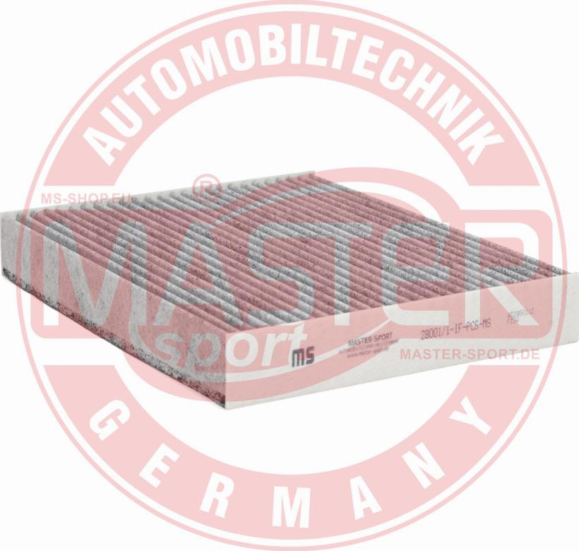 MASTER-SPORT GERMANY 28001/1-IF-PCS-MS - Филтър купе (поленов филтър) vvparts.bg