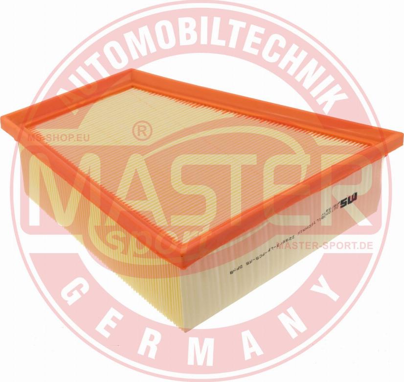 MASTER-SPORT GERMANY 2295/3-LF-PCS-MS - Въздушен филтър vvparts.bg