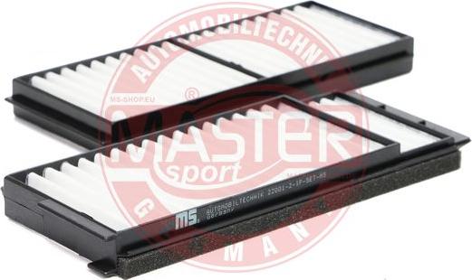 MASTER-SPORT GERMANY 22001-2-IF-SET-MS - Филтър купе (поленов филтър) vvparts.bg