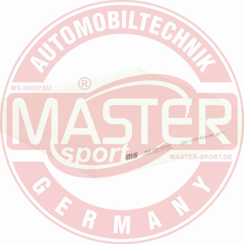 MASTER-SPORT GERMANY 22011-IF-PCS-MS - Филтър купе (поленов филтър) vvparts.bg