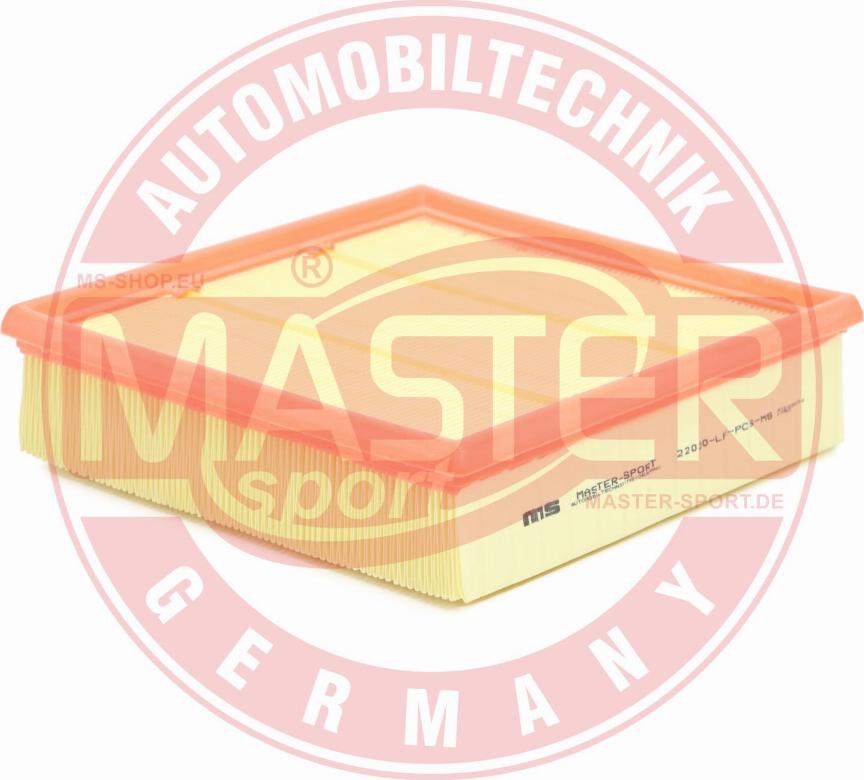 MASTER-SPORT GERMANY 22020-LF-PCS-MS - Въздушен филтър vvparts.bg