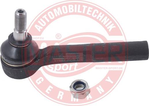 MASTER-SPORT GERMANY 27667-PCS-MS - Накрайник на напречна кормилна щанга vvparts.bg