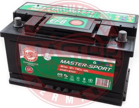 MASTER-SPORT GERMANY 790807300 - Стартов акумулатор vvparts.bg