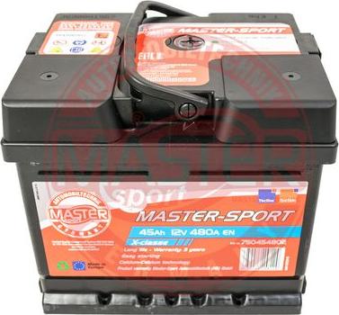 MASTER-SPORT GERMANY 750454802 - Стартов акумулатор vvparts.bg