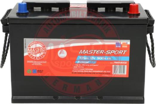 MASTER-SPORT GERMANY 751059002 - Стартов акумулатор vvparts.bg