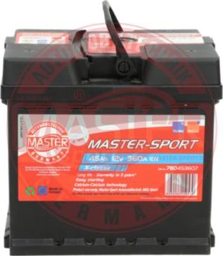 MASTER-SPORT GERMANY 780453607 - Стартов акумулатор vvparts.bg