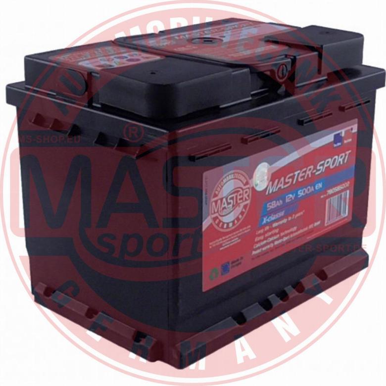 MASTER-SPORT GERMANY 780585002 - Стартов акумулатор vvparts.bg