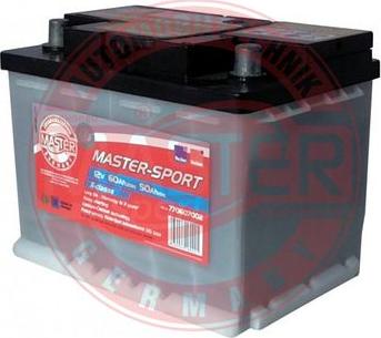 MASTER-SPORT GERMANY 770607002 - Стартов акумулатор vvparts.bg